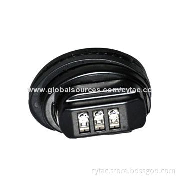 Combo Universal Code Gun Trigger Lock with Zinc-alloy Body and Rubber